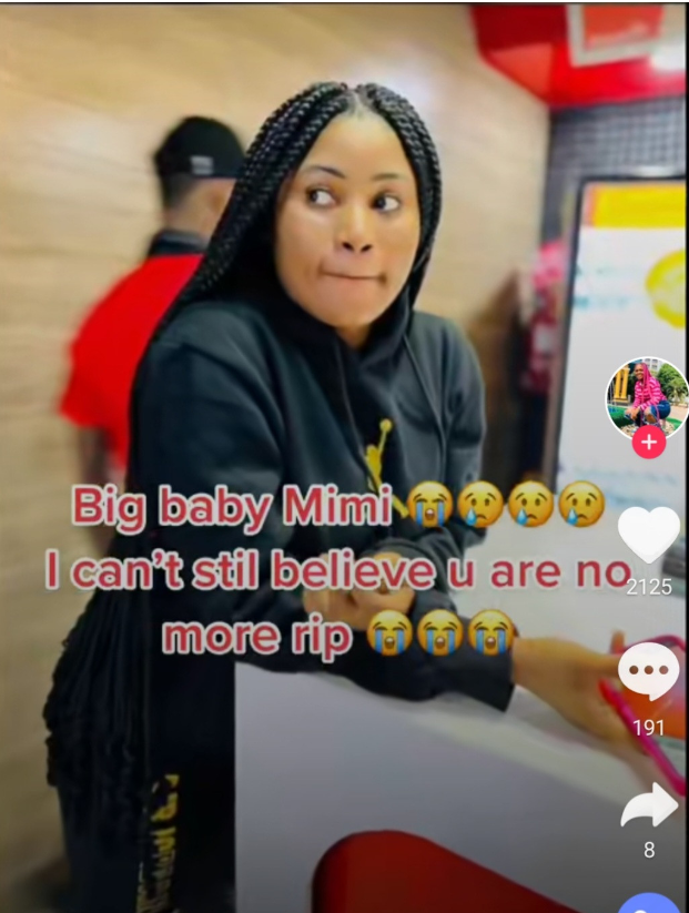 Mimi, a well-known TikTok star, was reportedly used for money rituals by her boyfriend (Photos)