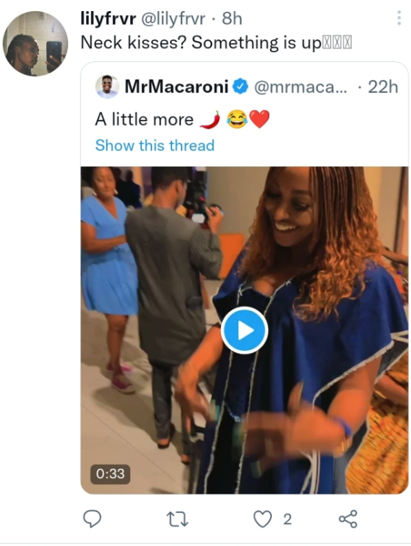 Fans Wonder Why Kate Henshaw Gets Cozy With Mr Macaroni At Her 51st Birthday Party In Adored Video