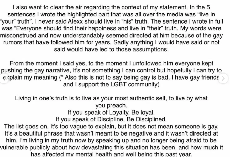 'I Was Broken Publicly,' says Fancy Acholonu of Alex Ekubo rumors.