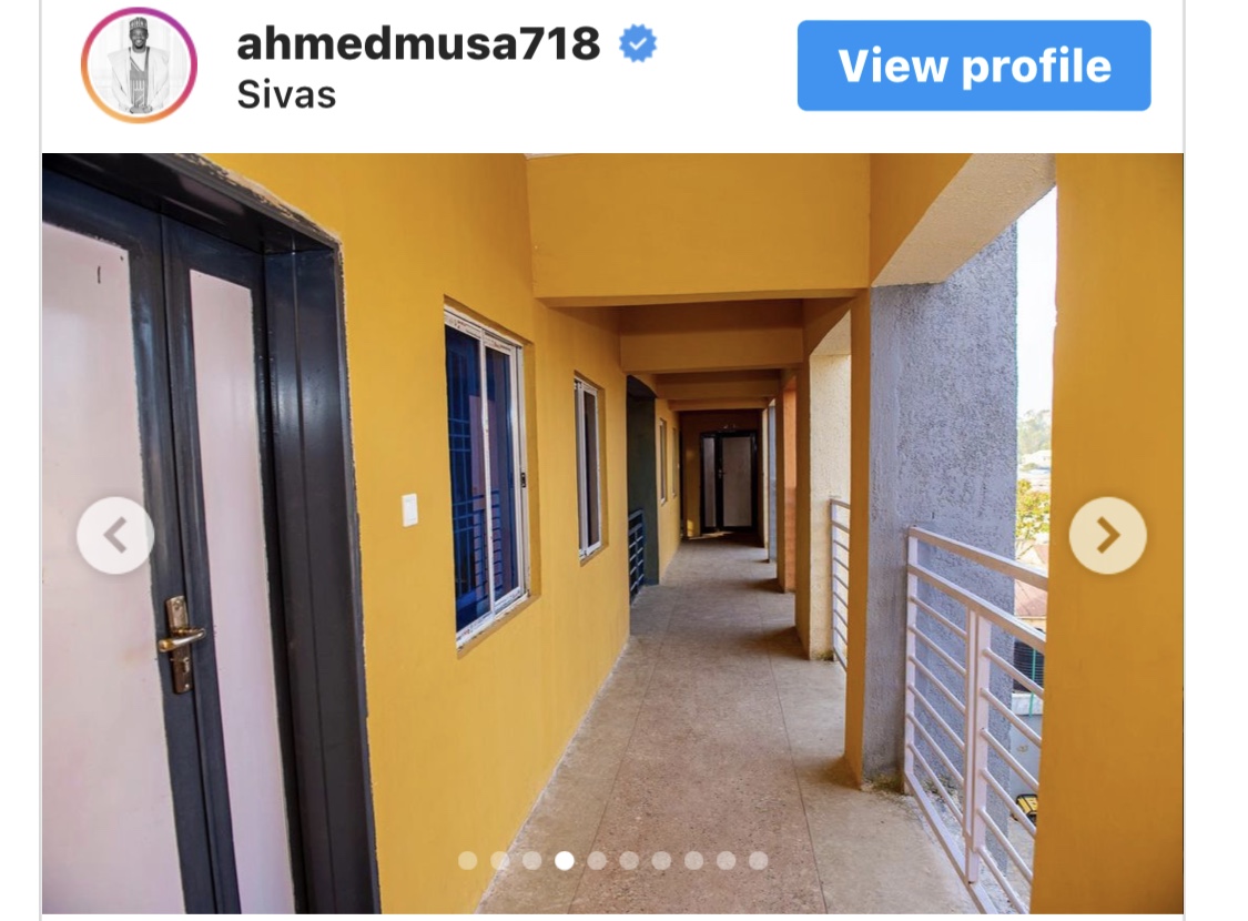 Nigerian footballer Ahmed Musa establishes an international school and names it after his mother. (Photos)