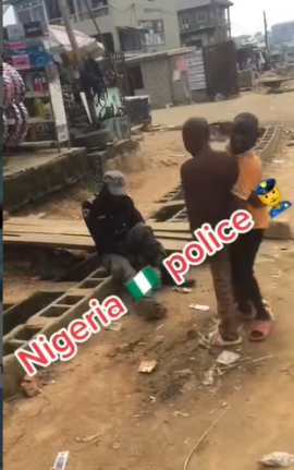 Children Make Fun of a 'Drunk' Police Officer Who Actually Fell Asleep In The Side Of The Road (Video)