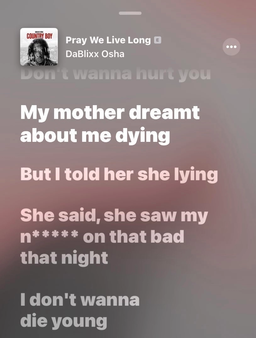 Dablixx Osha, a Nigerian rapper, apparently passed away after releasing a song in which his mother predicted his death.