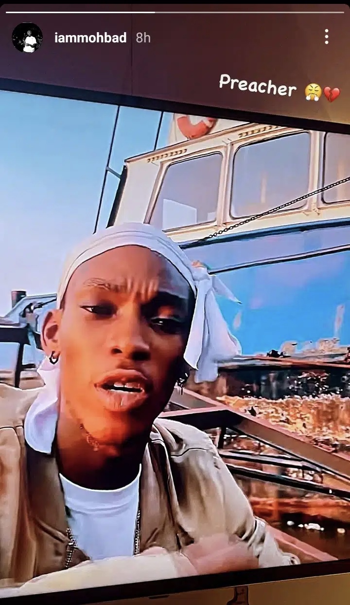 Dablixx Osha, a Nigerian rapper, apparently passed away after releasing a song in which his mother predicted his death.