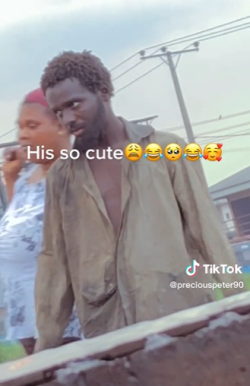 He's So Cute: A Nigerian Woman Admits She Has a Crush on a Man With Mental Illness (Video)