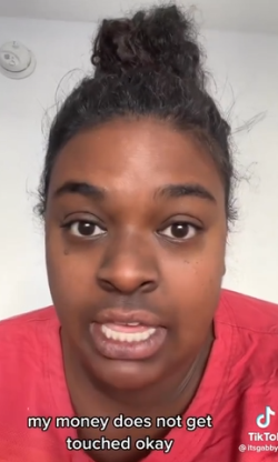 Lady declares that She Can't Spend Money On Her Man: "His Money Is Mine And My Money Is For Me" (Video)