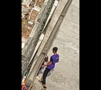 Custodian Caught on Camera Abusing A Child At A Creche is Arrested by Lagos Police (Video)