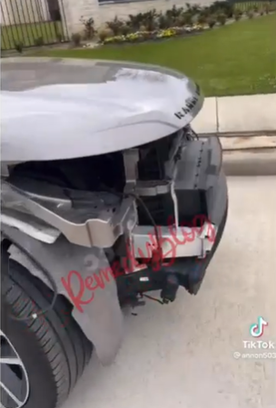 As thieves stole parts from his Range Rover, the man was flabbergasted (Video)