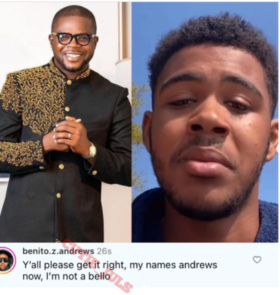 Mixed Responses as JJC Skillz's son Benito renounces his father and changes his last name.