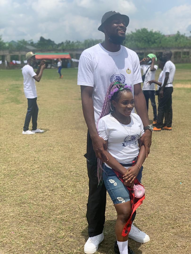 Following their interaction at the NYSC Orientation Camp, the tallest and shortest Corps members fall in love (Photos)