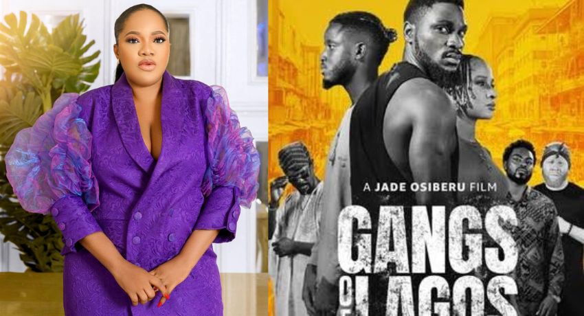 Toyin Abraham has drawn criticism for his 'contradictory' acting role in the film 'Gangs of Lagos.