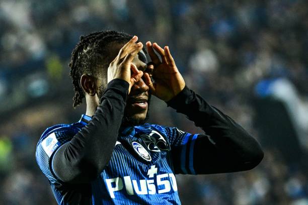 Nigerian Striker Lookman Sets a New Atalanta Goals Record.