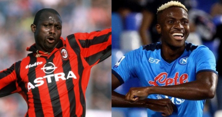 Victor Osimhen Salutes Liberian Hero George Weah as He Closes in on His Record.