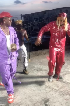 Terry G and Portable's music video shoot's behind-the-scenes footage becomes trendy
