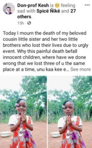 In Lagos, three siblings were discovered dead Inside Landlord’s vehicle.