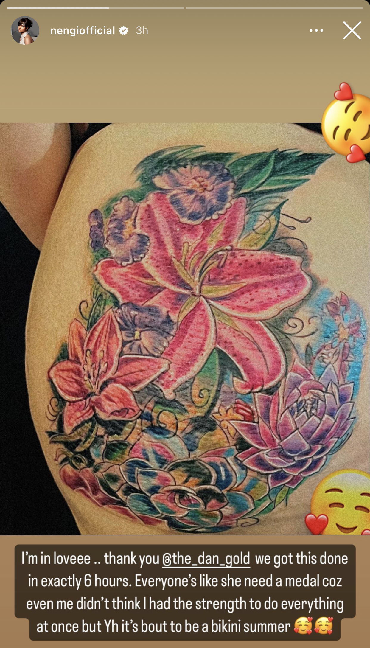 Mixed Reactions As Former BBNaija Housemate Nengi gets a tattoo on her "backside" for N17 million (VIDEO)