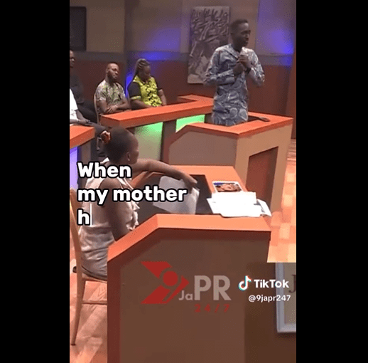 After dragging his wife to court, husband cries out, "She beats me like hell."