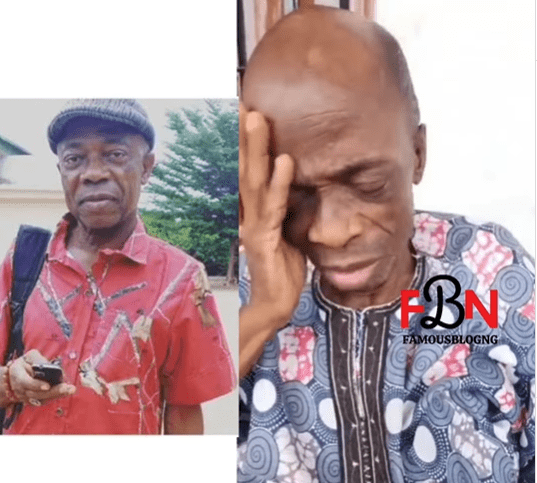 Sule Suebebe, Ailing actor, Begs for forgiveness in a video, Saying, "I stepped on many toes, especially women."