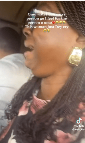 Flood Reportedly Washes Away A Road User In Lagos State's Abule Egba to Agege Axis (Video)