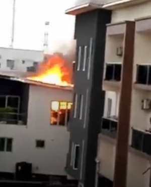 Fire At AY Makun's Lekki Home Is Confirmed By Police