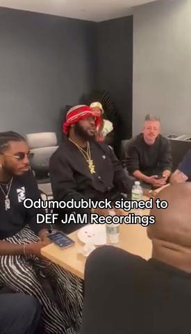 Def Jam, An American Record Label, Signs Odumodublvck