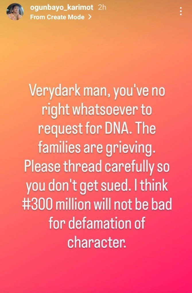 Family of Mohbad's Wife Responds to Requests For the Late Singer's son's DNA Test.