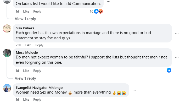 Pastor from South Africa Reveals a list of Qualities that both Men and Women seek in Marriage.