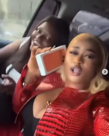 Imisi, Winner of BBNaija, is thrilled When Adekunle Gold Gift Her an iPhone 17 Pro Max (Video).