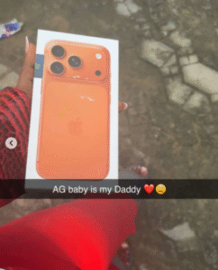 Imisi, Winner of BBNaija, is thrilled When Adekunle Gold Gift Her an iPhone 17 Pro Max (Video).