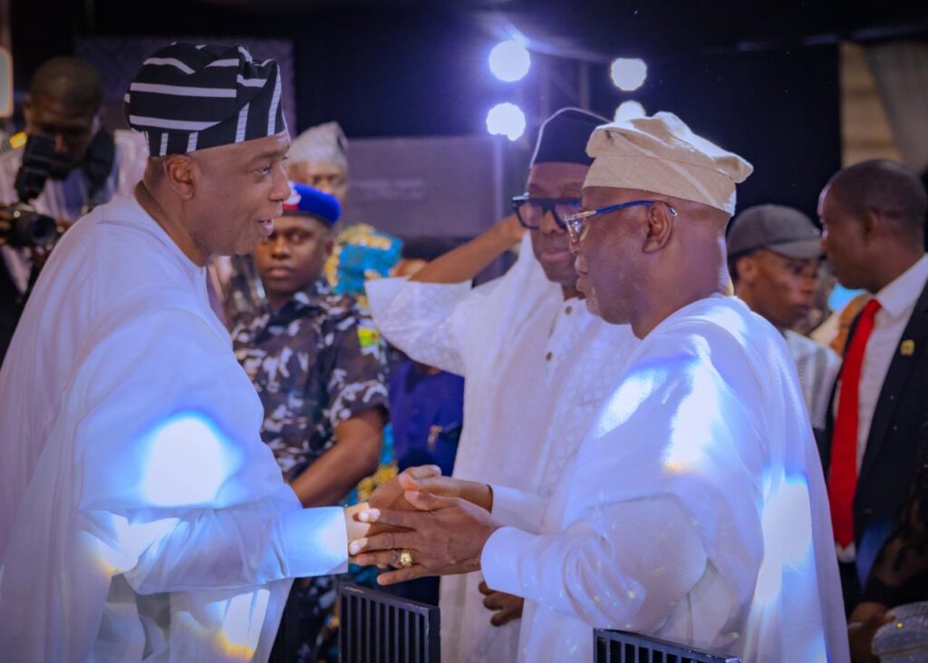 Shettima, Wike and Saraki  Gather in Lagos for Fayose's Birthday (Photos)