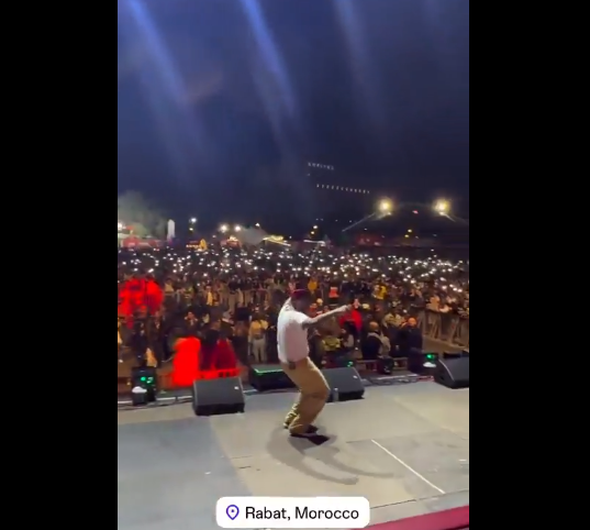Davido Sparks Rabat’s AFCON 2025 Kick-Off Concert (Video)