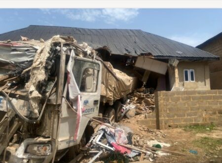 Tragic tale of a 300-level student at Ekiti University who was killed when a truck crashed into his building (video)