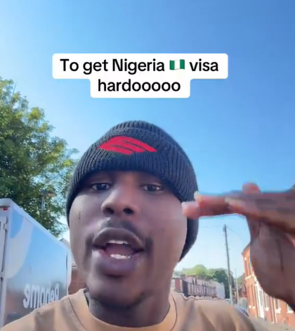 Nigerian man causes a debate by disclosing that a foreigner was not granted a Nigerian visa. (Video)