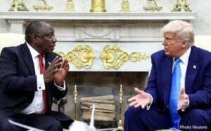 Some South Africans are prohibited from obtaining visas by the United States.