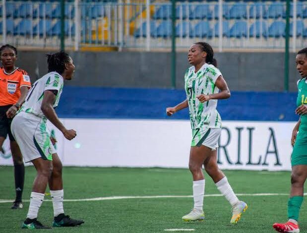 The Super Falcons defeat Comoros 5-0 to get to the 2028 Olympics.