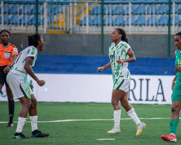 The Super Falcons defeat Comoros 5-0 to get to the 2028 Olympics.