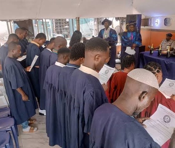 Behind prison walls, 52 Ogun inmates start their university education.